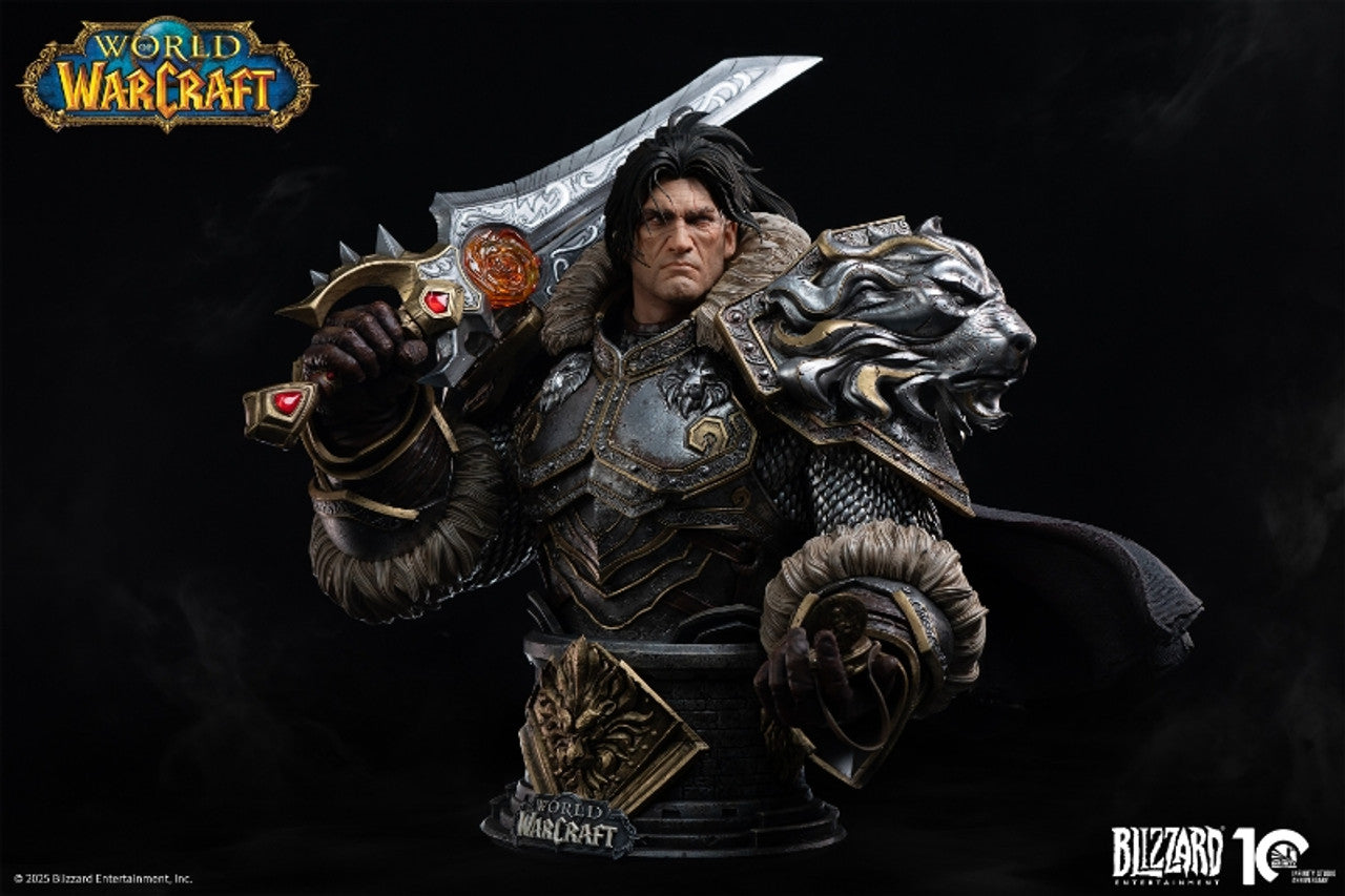 World of Warcraft - Varian Wrynn | 1:3 Resin Statue | by Blizzard