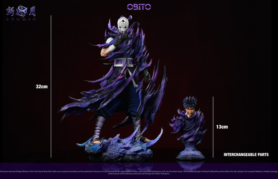 Naruto - Obito | 1:6/1:4 Resin Statue | by ZhanYue Studio