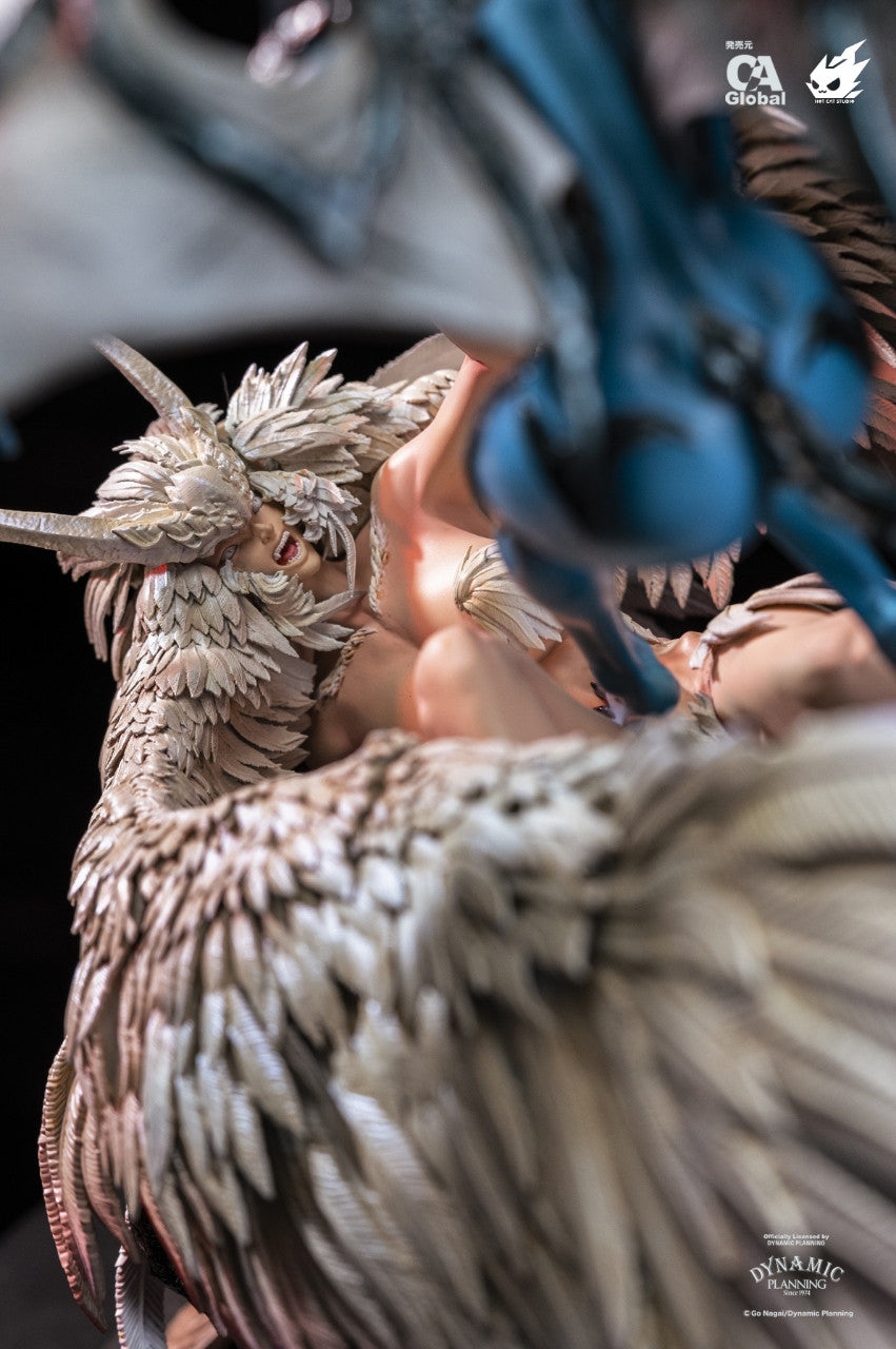Devilman - Jun Fudo vs. Ran Asuka | 1:6 Resin Statue | by HotCat Studio