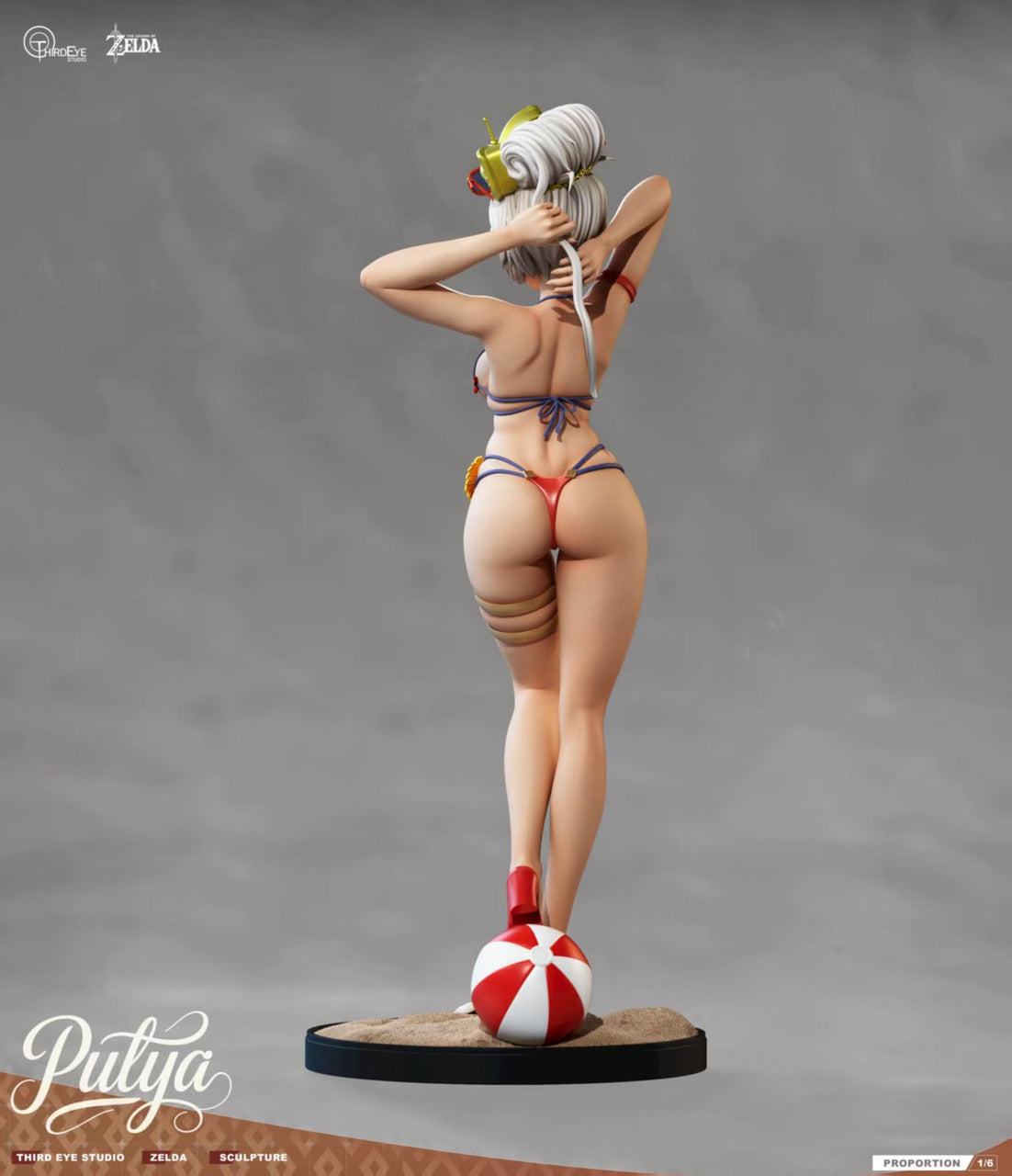 The Legend of Zelda - Swimsuit Purah | 1:4 Resin Statue | by Third Eye Studio
