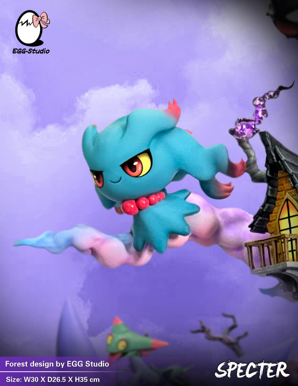 Pokemon - Gengar Group | Resin Statue | by EGG Studio