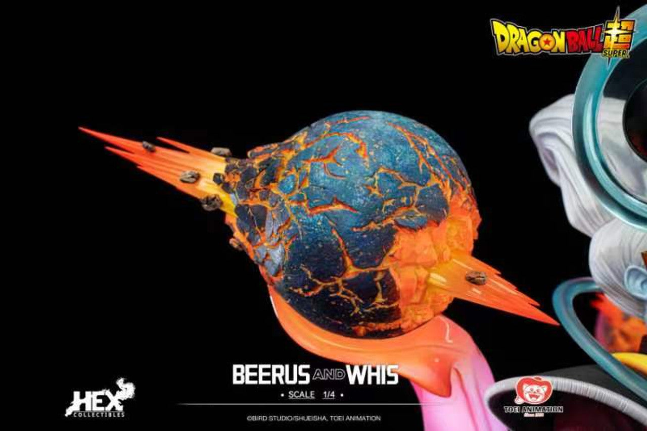 Dragon Ball - Beerus & Whis Licensed | 1:4 Resin Statue | by HEX Collectibles