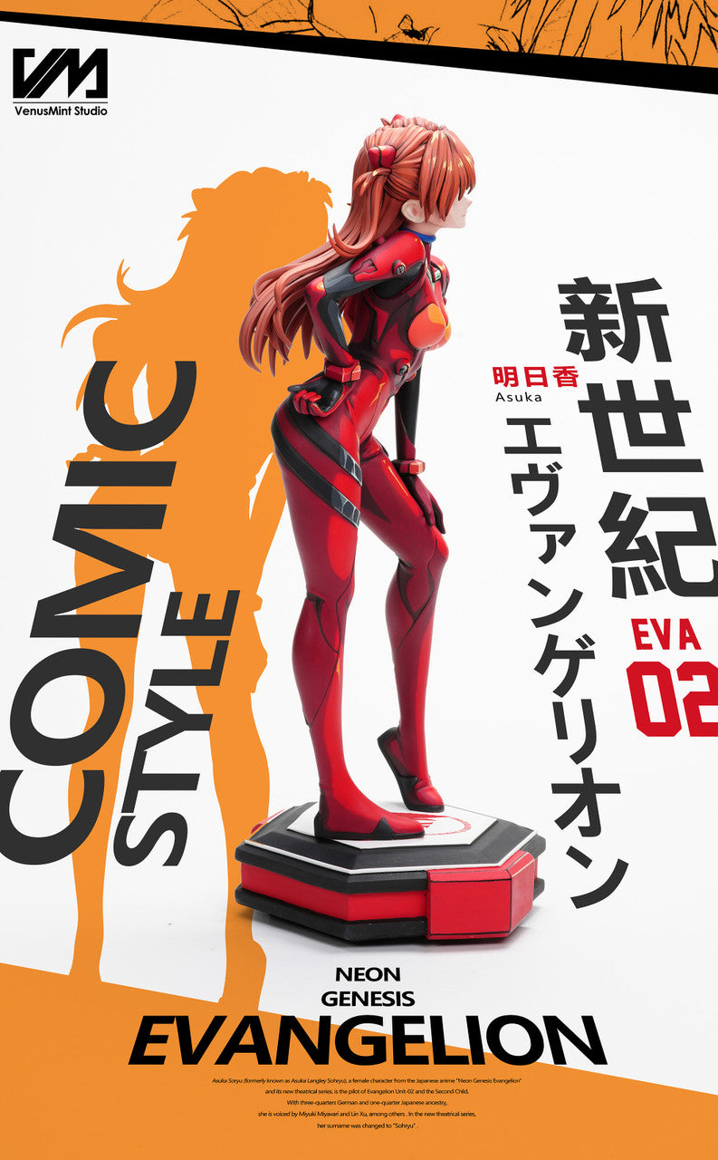 Neon Genesis Evangelion - Asuka | 1:4 Resin Statue | by Venus Mint Studio