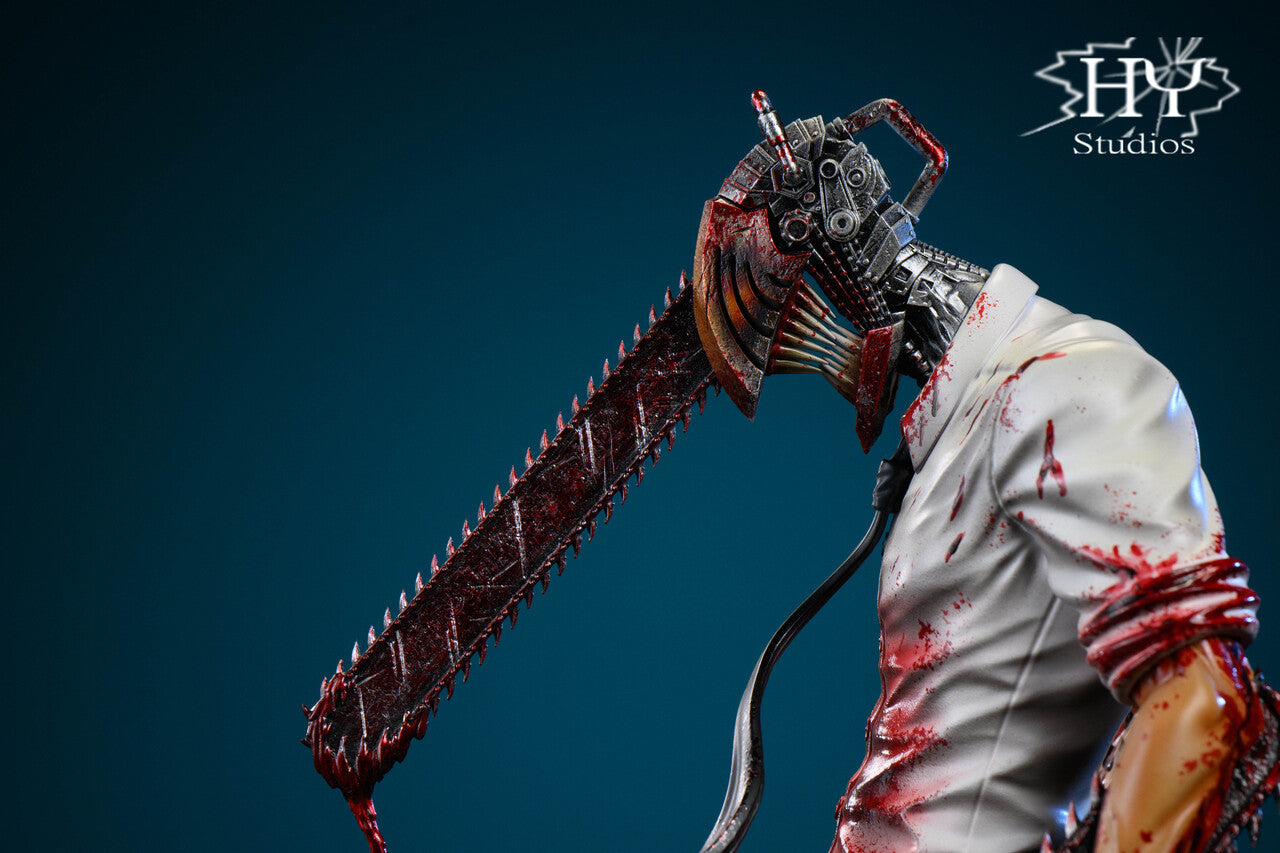Chainsaw Man - Denji & Pochita | 1:6 Resin Statue | by HY Studio