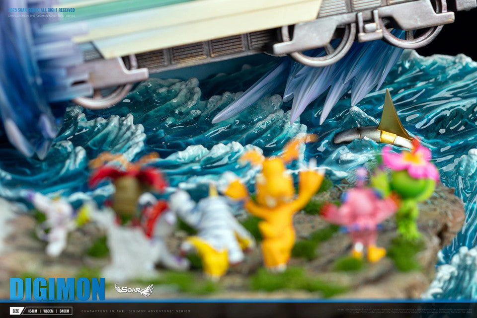 Digimon - Digimon Group | Resin Statue | by Soar Studio