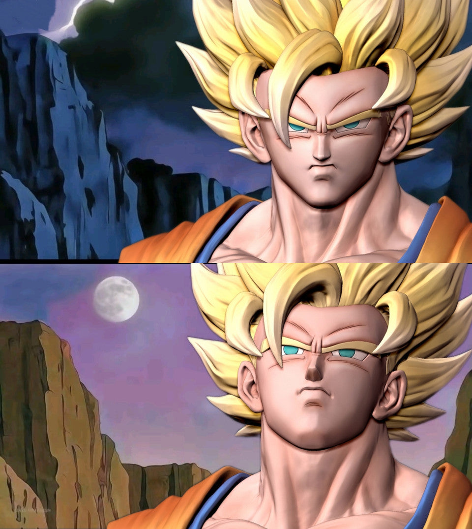 Dragon Ball Z - SSJ2 Goku | 1:6/1:4 Resin Statue | by Buu Studio
