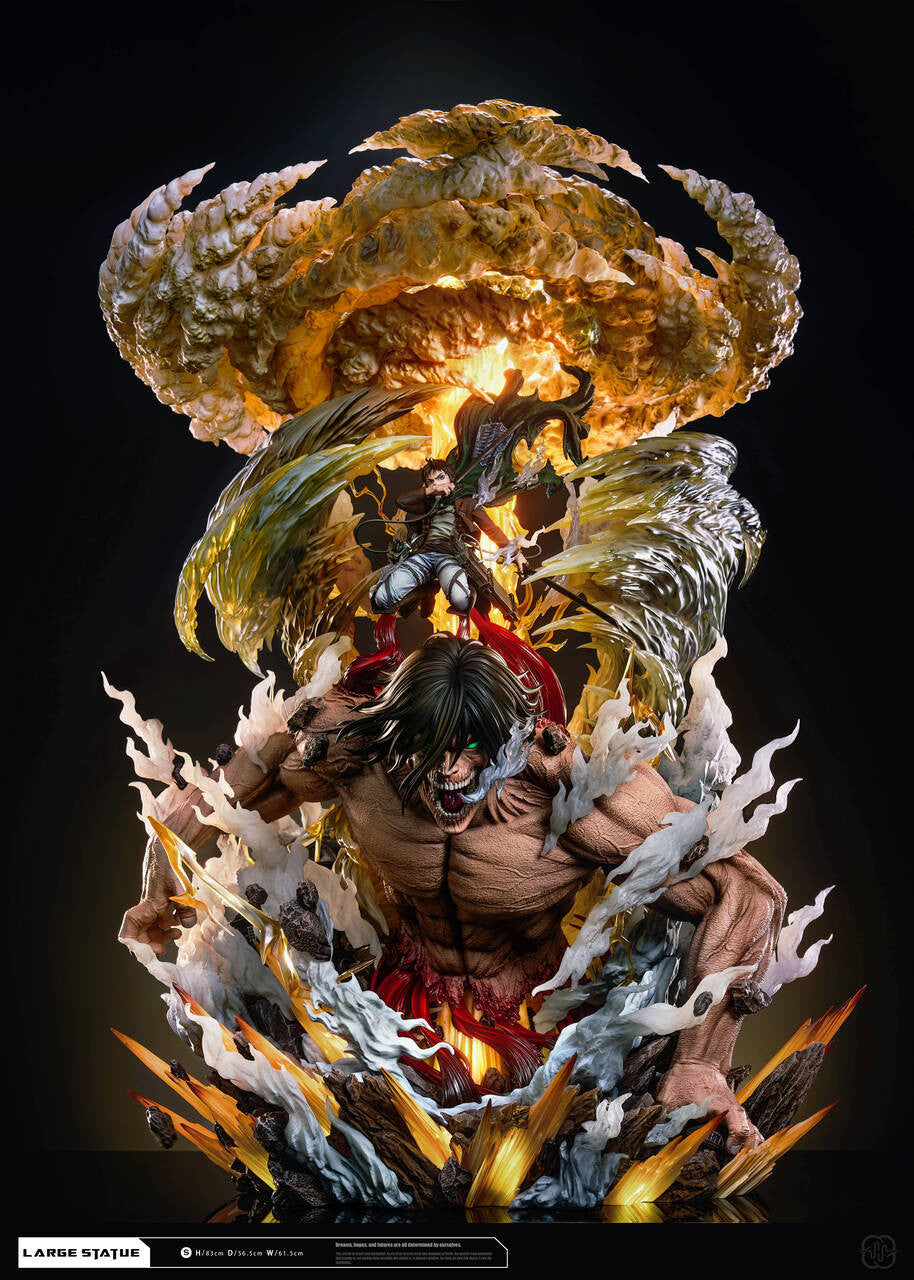Attack on Titan - Eren Yeager 2.0 | Resin Statue | by Hertz Studio