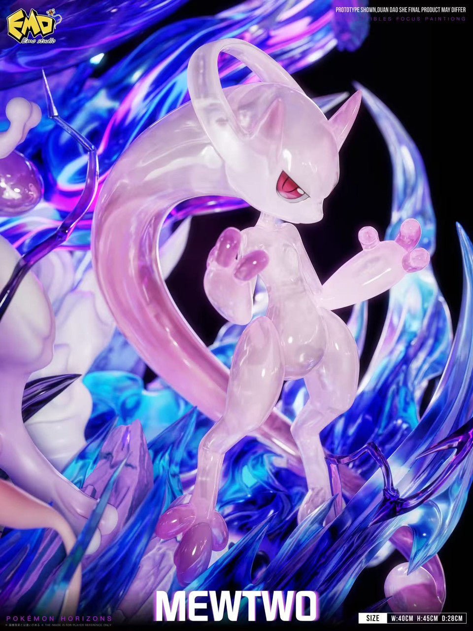 Pokémon - Mewtwo | 1:4 Resin Statue | by Emo Studio