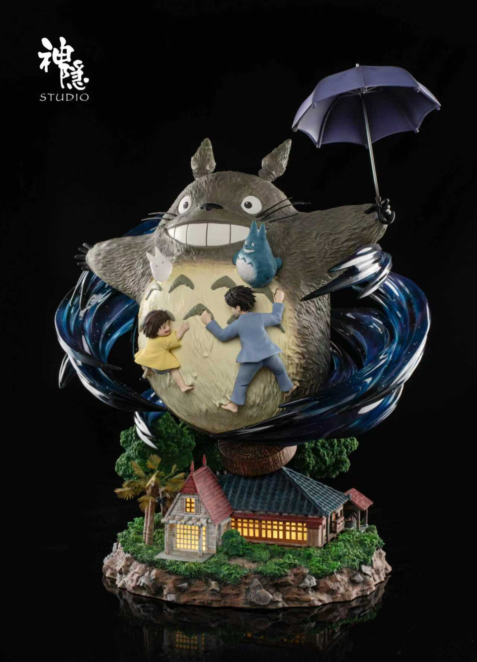 My Neighbor Totoro - Totoro Night Tour | 1:6 Resin Statue | by ShenYin Studio