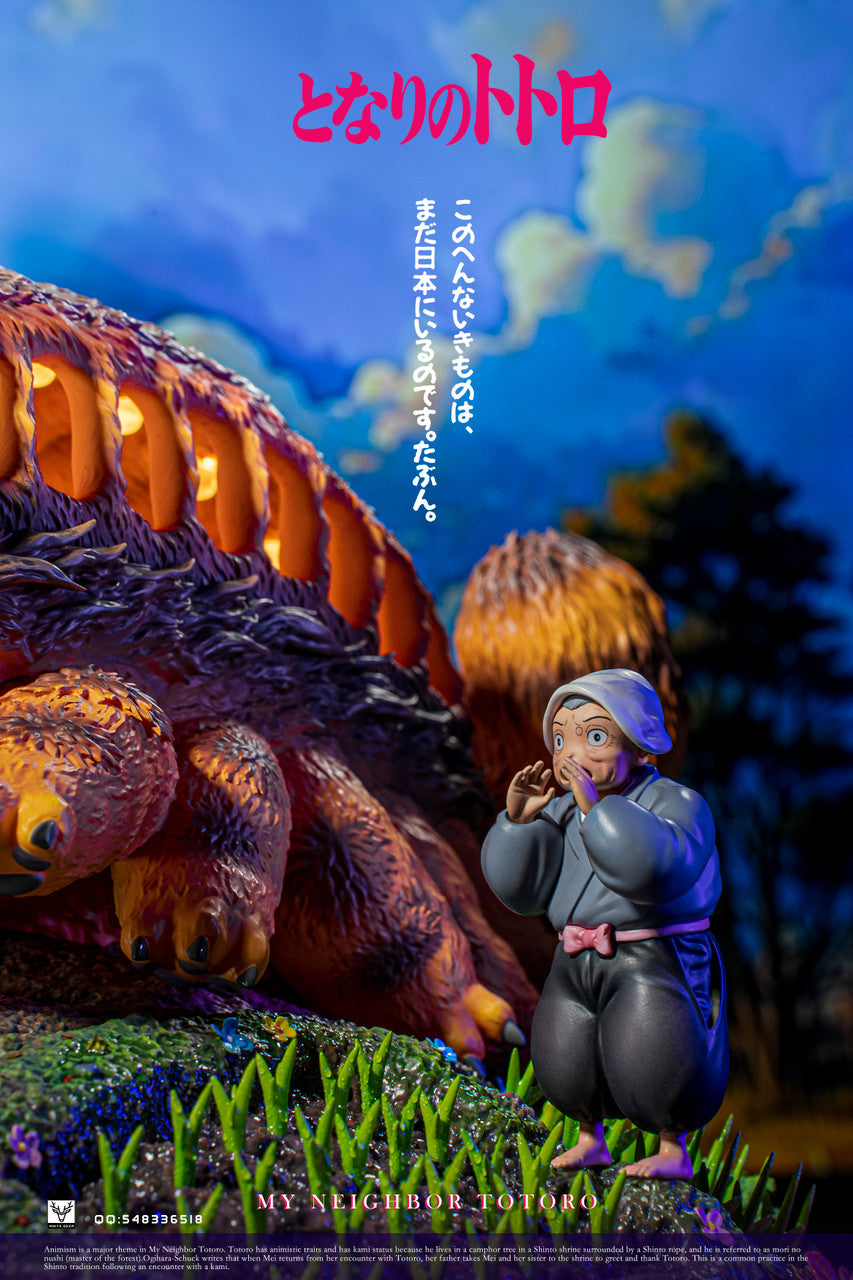 Studio Ghibli - Totoro (Catbus) | Resin Statue | by White Deer Studio
