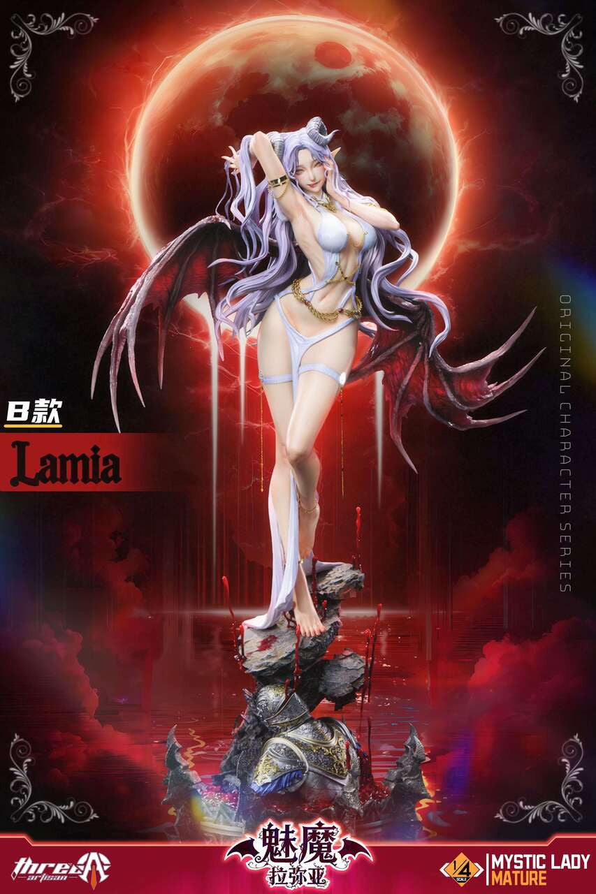 Succubus Lamia | 1:4 Resin Statue | by Three Artisan Studio