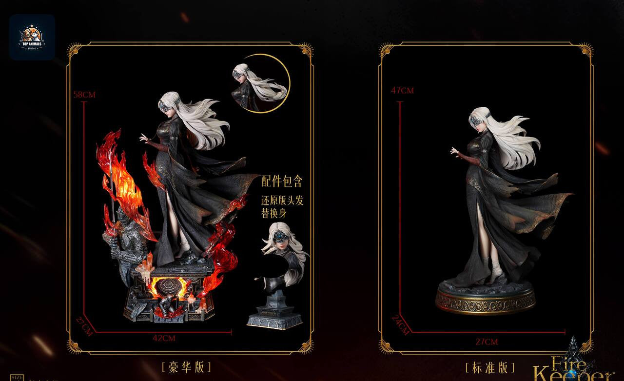 Dark Souls 3 – Fire Keeper | 1:4 Resin Statue | von Top Animals Studio