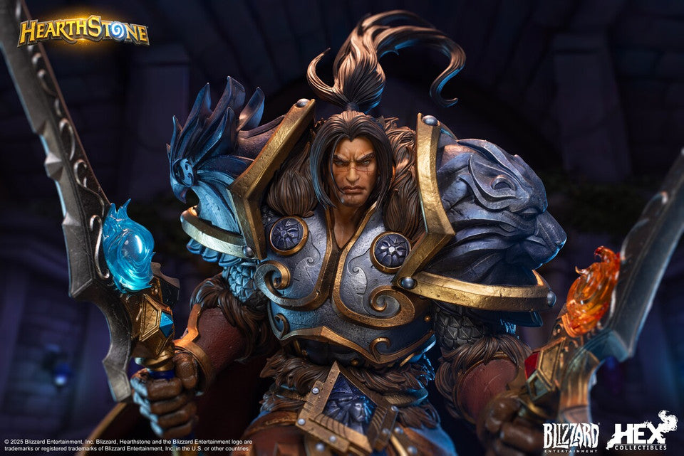 Warcraft-Universums - Varian Wrynn | 1:10/1:6 Resin Statue | by HEX Collectibles × Blizzard Hearthstone®