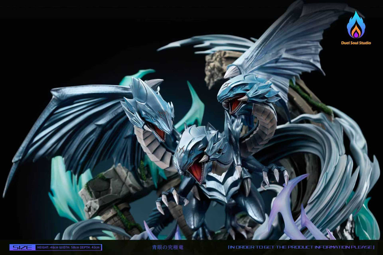 Yu-Gi-Oh! - Blue-Eyes Ultimate Dragon | Resin Statue | by DS Studio