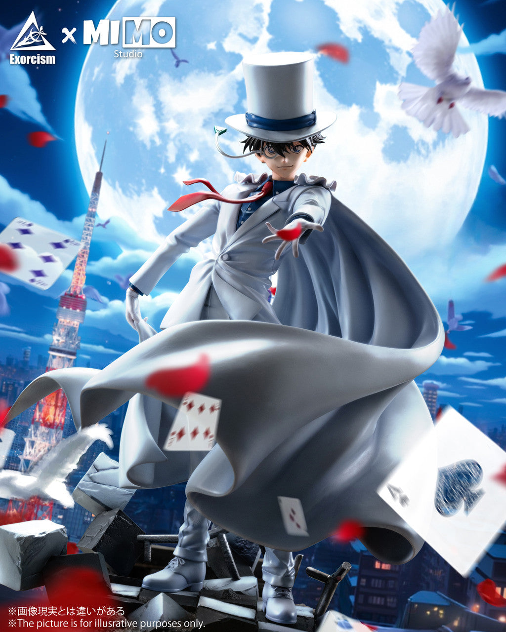 Detective Conan / Magic Kaito - Kid the Phantom Thief | 1:6 Resin Statue | by Exorcism & Mimo Studio