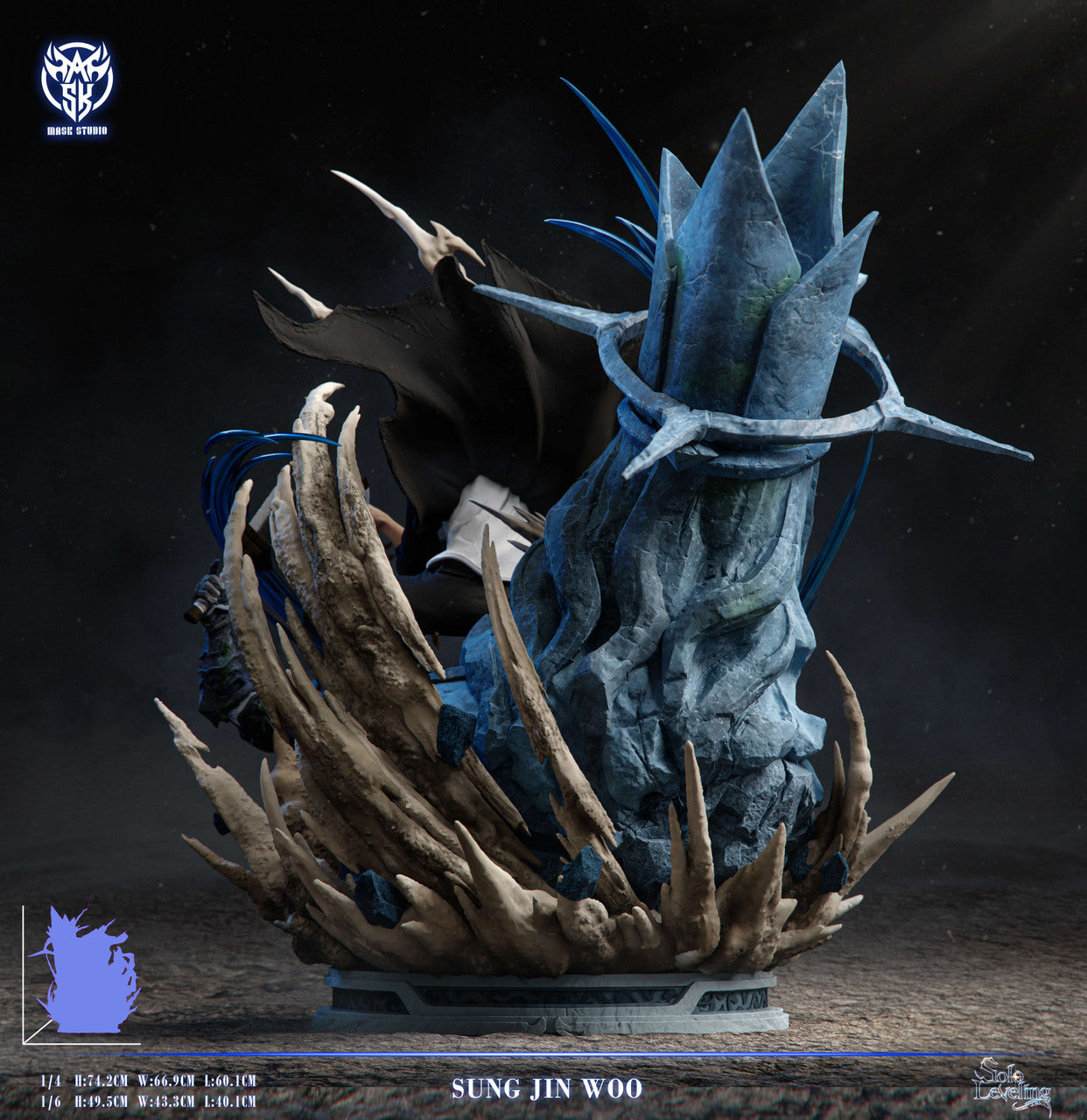 Solo Leveling - Sung Jin-woo vs Divine Statue Boss | 1:6/1:4 Resin Statue | by Mask Studio