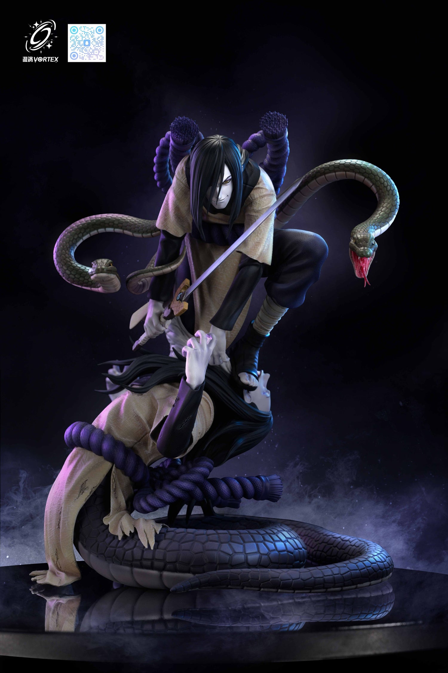 Naruto - Orochimaru | 1:7 Resin Statue | von Vortex Studio