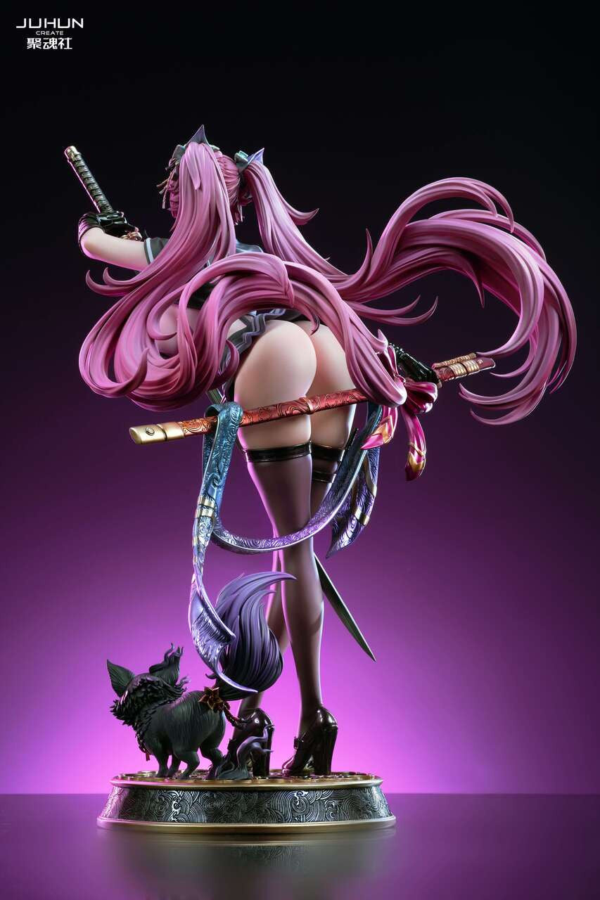 Demon Slaying Girl Aya | 1:4 Resin Statue | by JuHunCreate Studio
