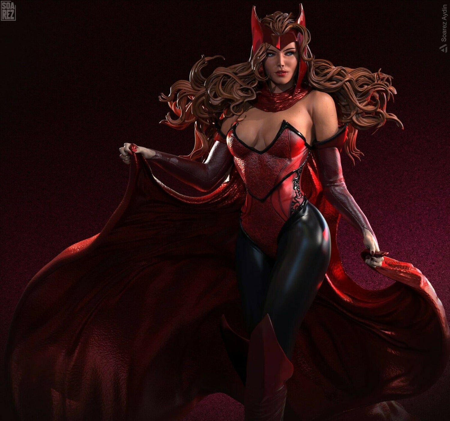 Marvel - Scarlet Witch (Femme Fatale) | 1:4 Resin Statue | von MFA Collectibles