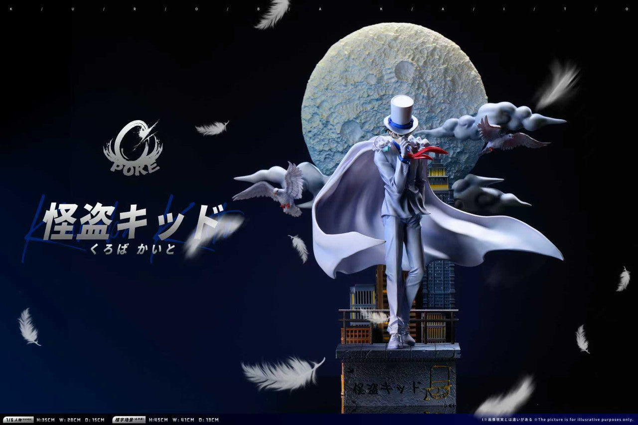 Detective Conan / Magic Kaito - Kid the Phantom Thief | 1:6 Resin Statue | by Poke Studio