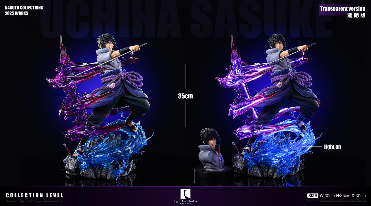 Naruto - Uchiha Sasuke | 1:6 Resin Statue | by Light and Shadow Studio