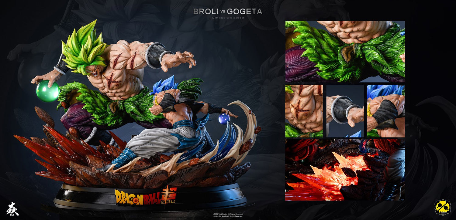 Dragon Ball - Broly vs. Gogeta | 1:4 Resin Statue | von 2% Studio