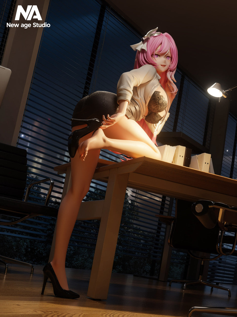 Honkai Impact 3rd - Office lady uniform Elysia | Resin Statue | by New Age Studio