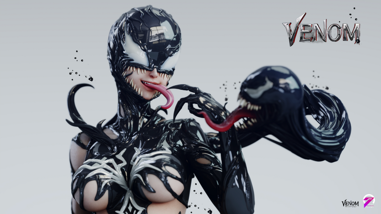 Marvel – She-Venom | 1:4 Resin Statue | von Seven Studio