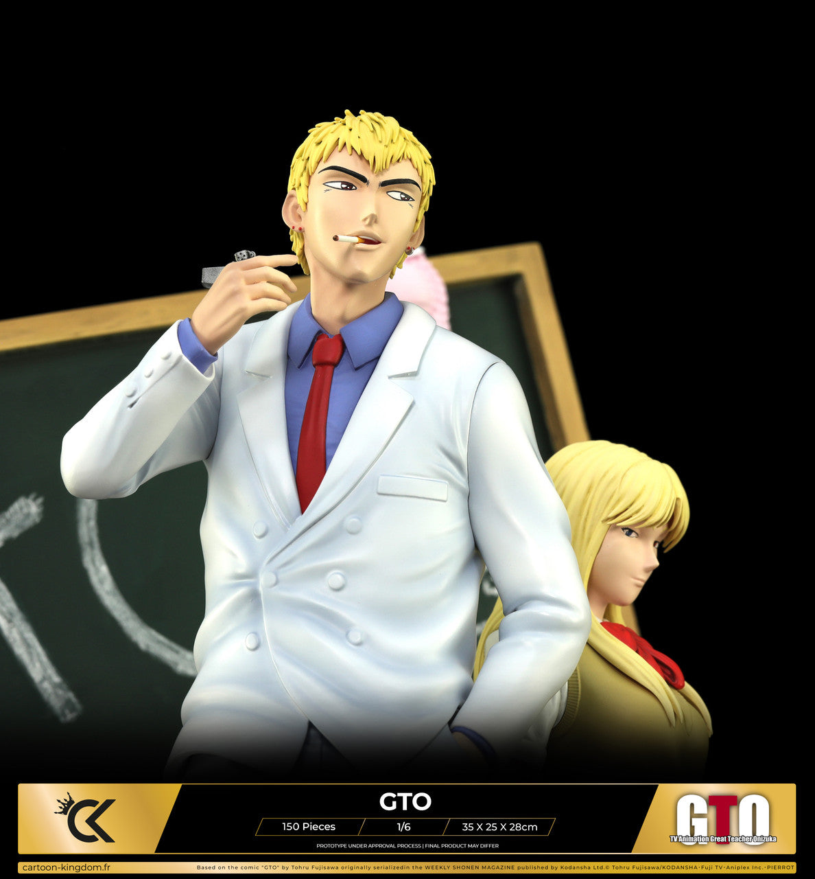 Great Teacher Onizuka - Onizuka & Urumi | 1:6 Resin Statue | by Cartoon Kingdom Studio