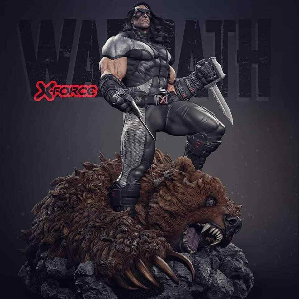 Marvel - X-Force Warpath | 1:4 Resin Statue | von NMK Studios