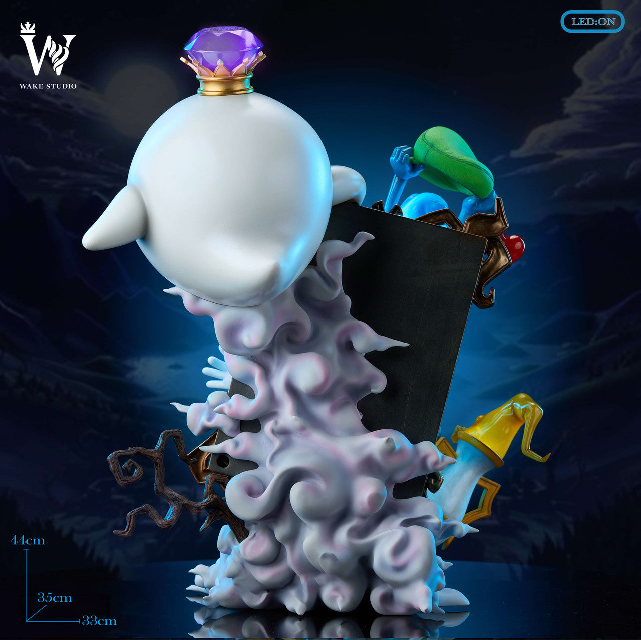 Super Mario – Luigi | 1:4 Resin Statue | von Wake Studio