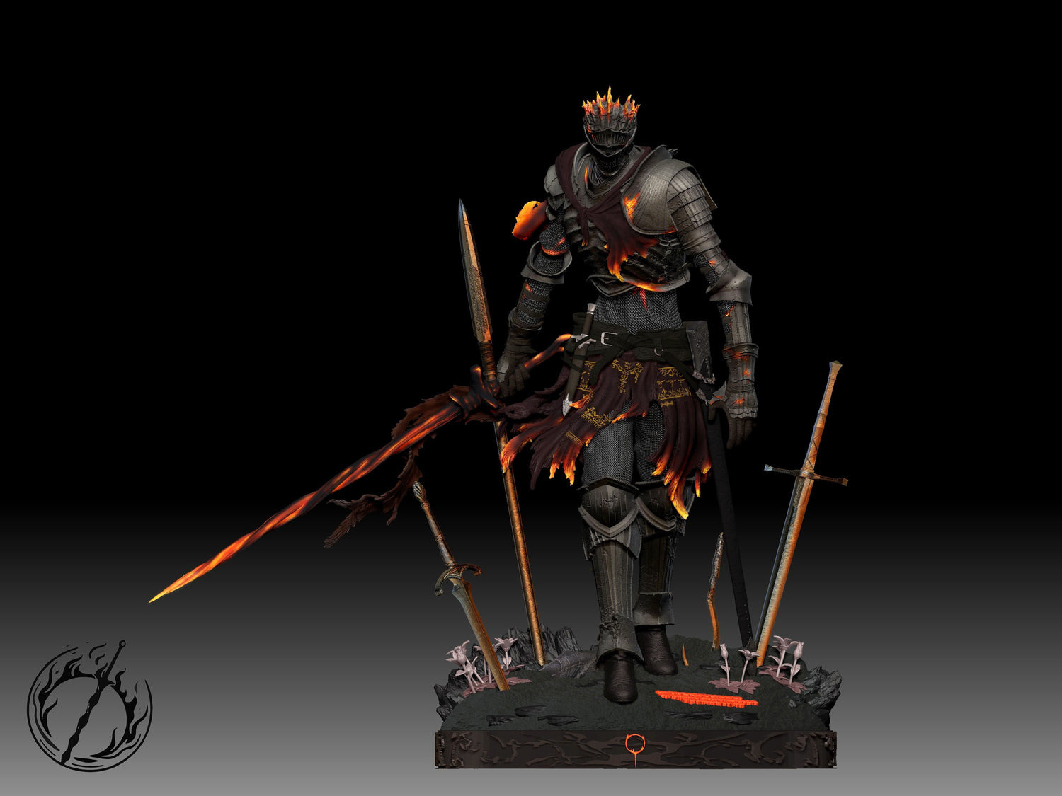 Dark Souls 3 – Soul of Cinder | 1:4 Resin Statue | von Ashes Studio