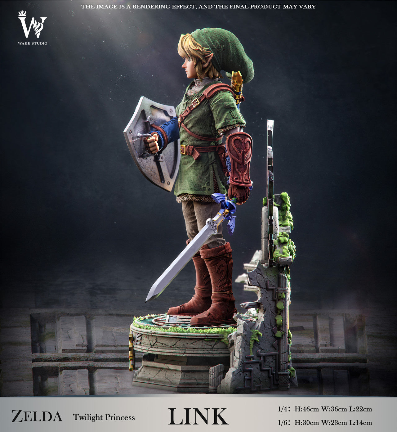 Legend of Zelda – Link | 1:4 Resin Statue | von Wake Studio