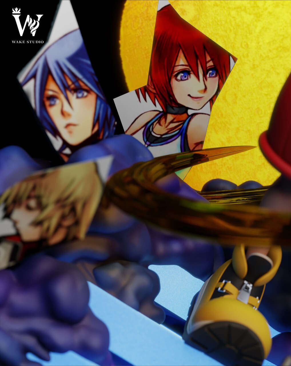 Kingdom Hearts - Sora | 1:4 Resin Statue | by Wake Studio