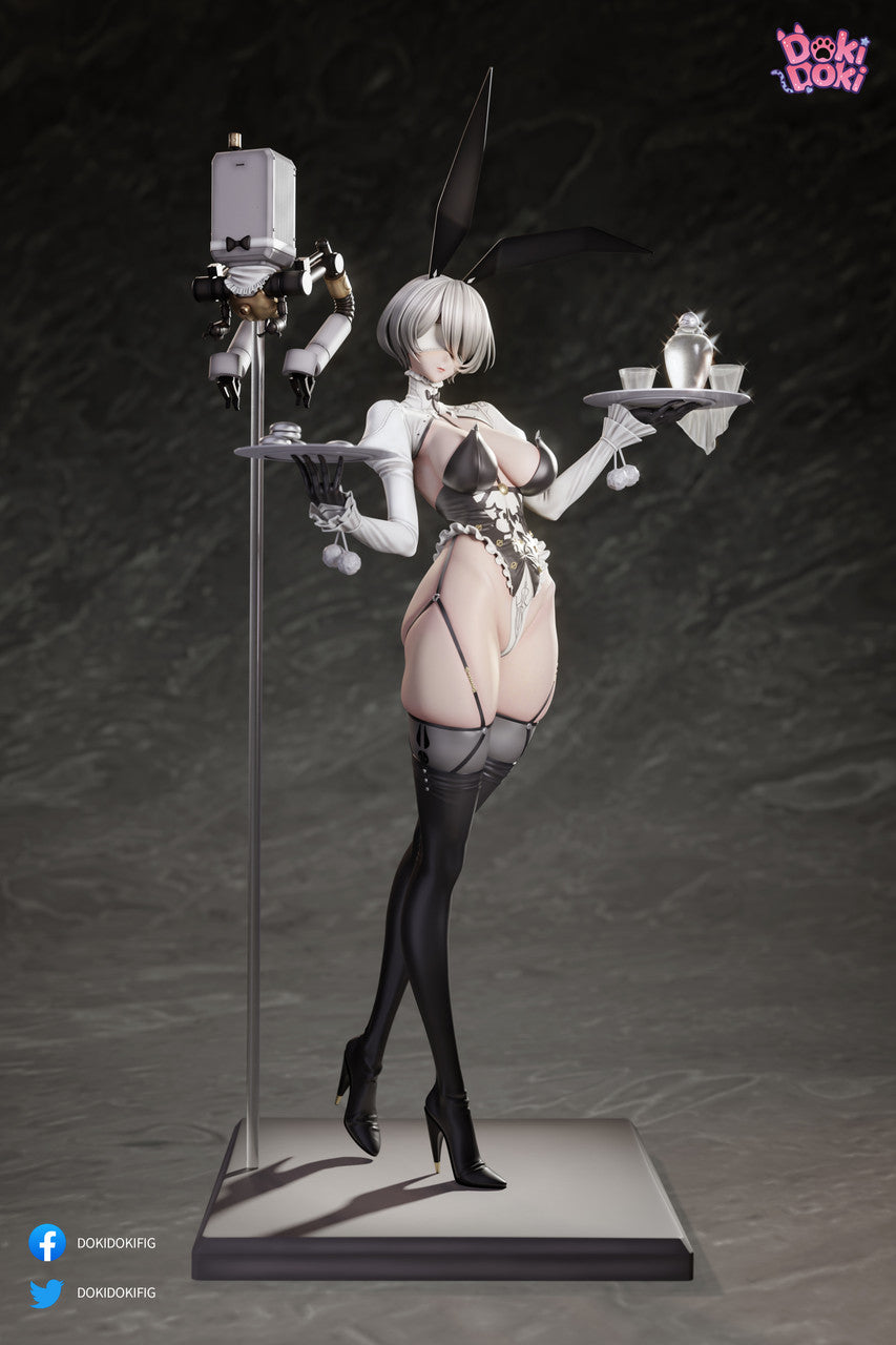 Nier: Automata - Yorha 2B Dish | 1:6 Resin Statue | by Doki Doki Figures