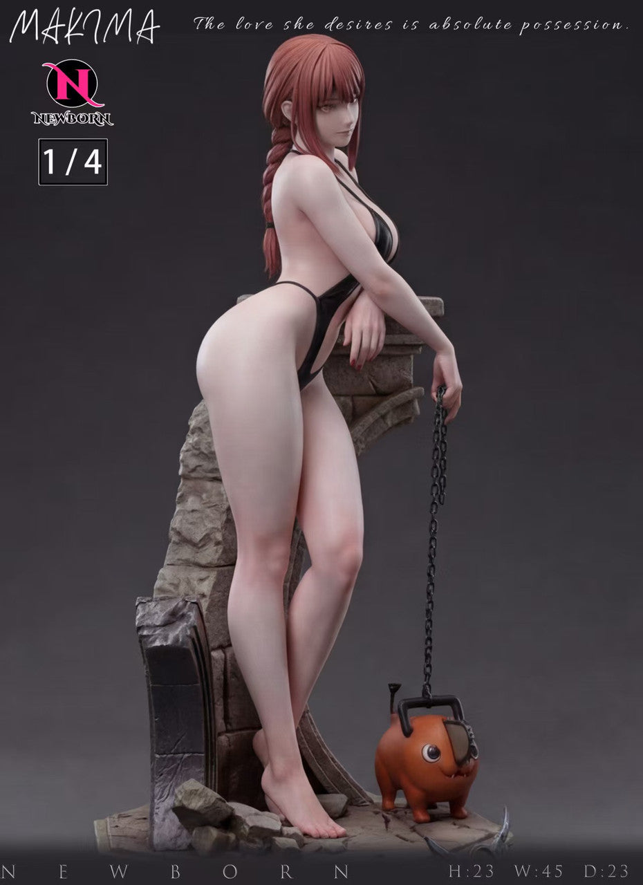 Chainsaw Man - Makima | 1:4 Resin Statue | by NewBorn Studio