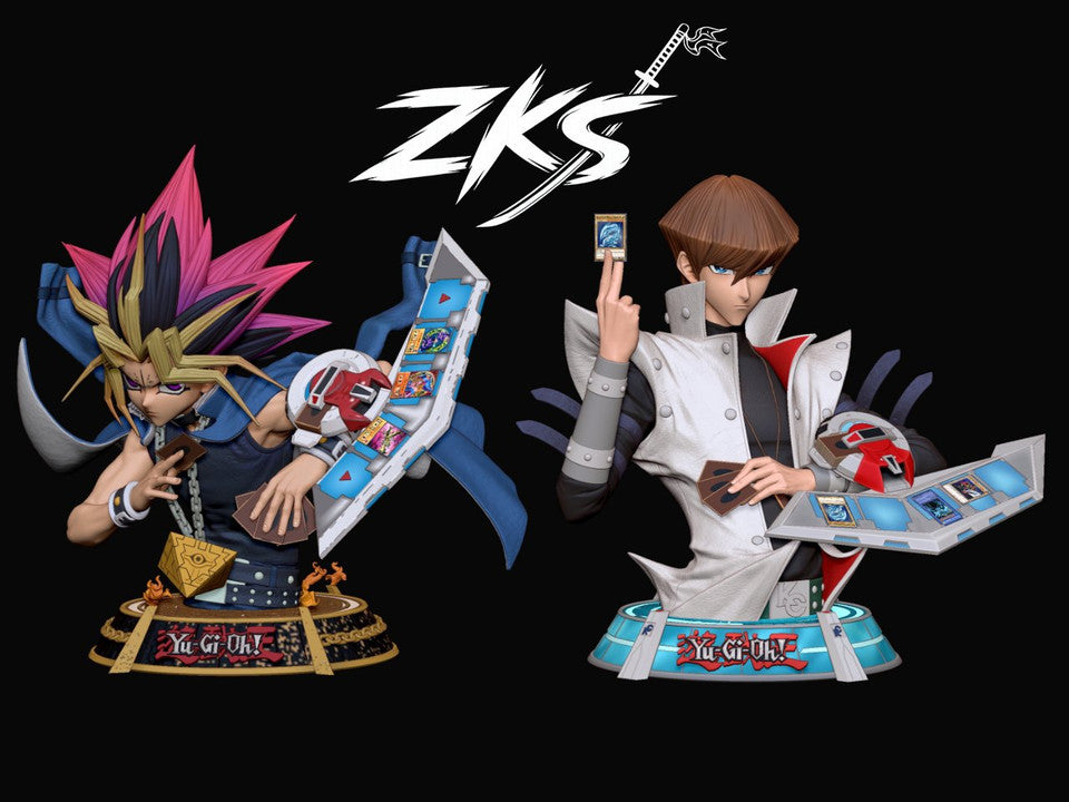Yu-Gi-Oh! - Seto Kaiba Bust | Resin Statue | by Zenkai Studio