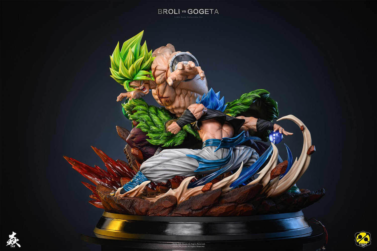 Dragon Ball - Broly vs. Gogeta | 1:4 Resin Statue | von 2% Studio