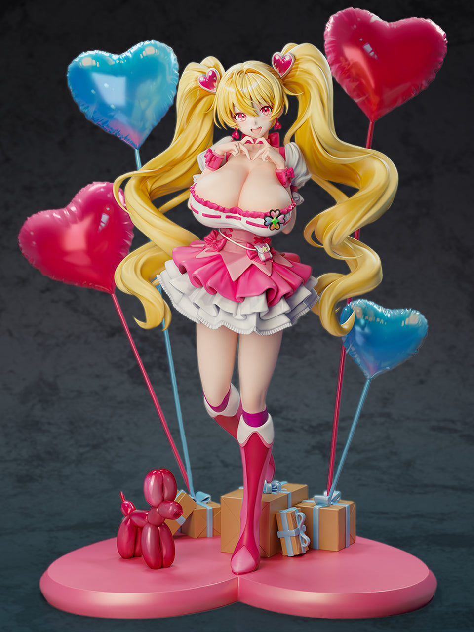 Pretty Cure - Momozono Love | 1:6 Resin Statue | by Make Zero Studio