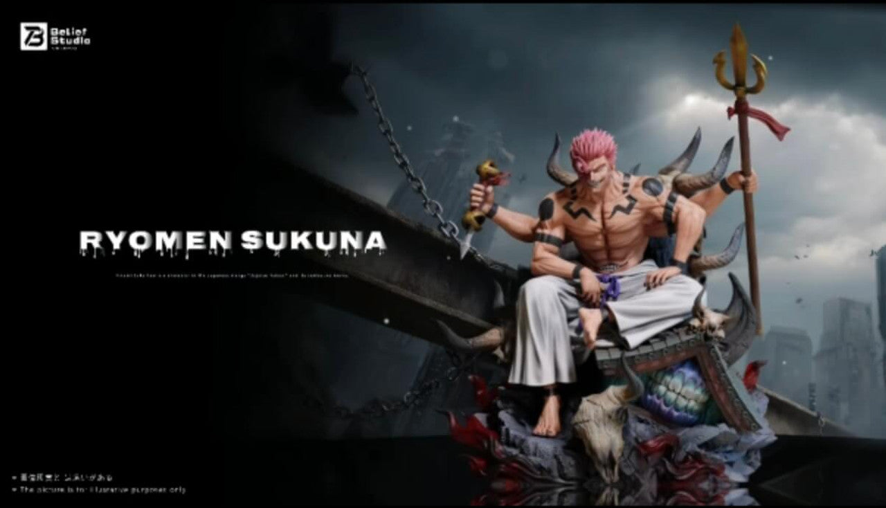 Jujutsu Kaisen - The Cursed King: Four-Armed Sukuna | 1:6 Resin Statue | by Belief Studio