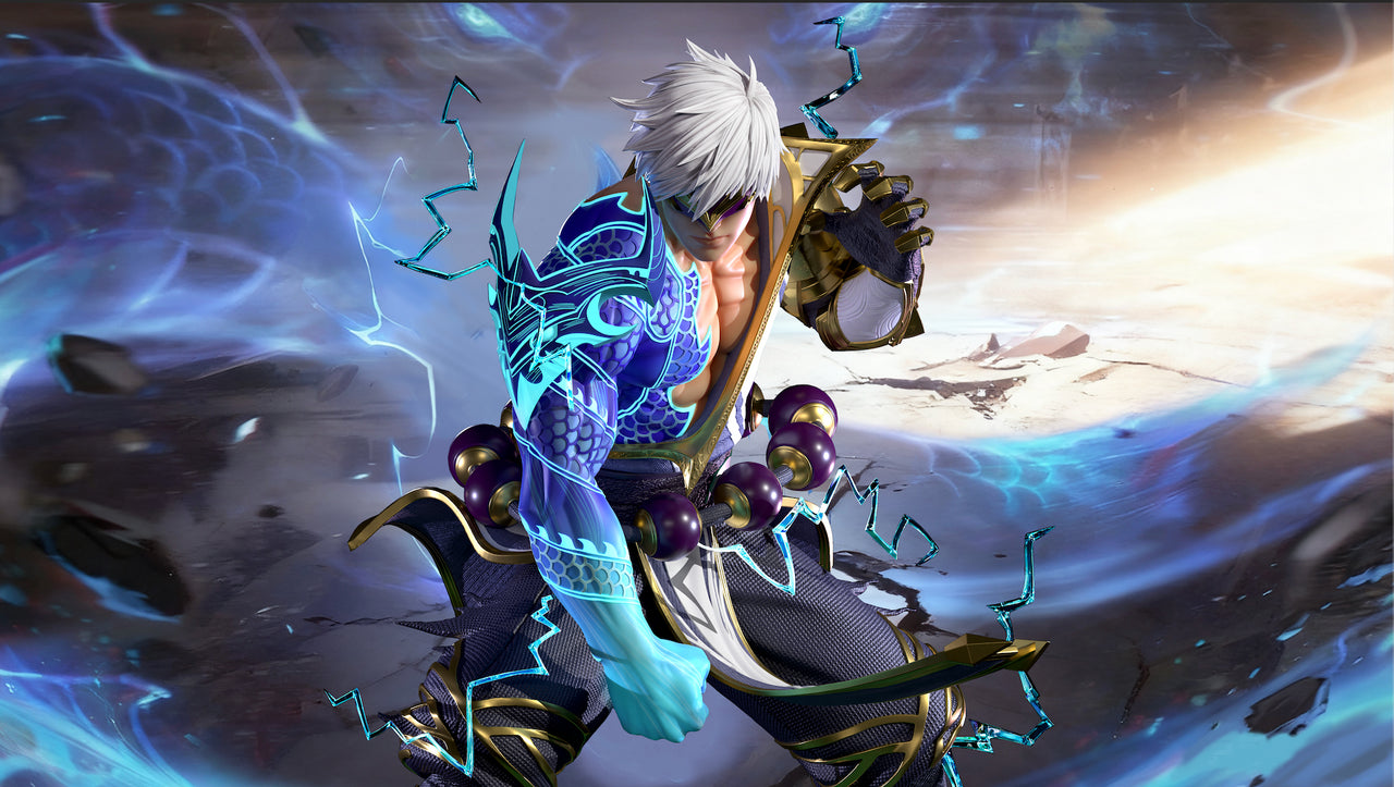 League of Legends - Lee Sin the Blind Monk Dragonmancer | 1:6 Resin Statue | by Xia Gu Studio