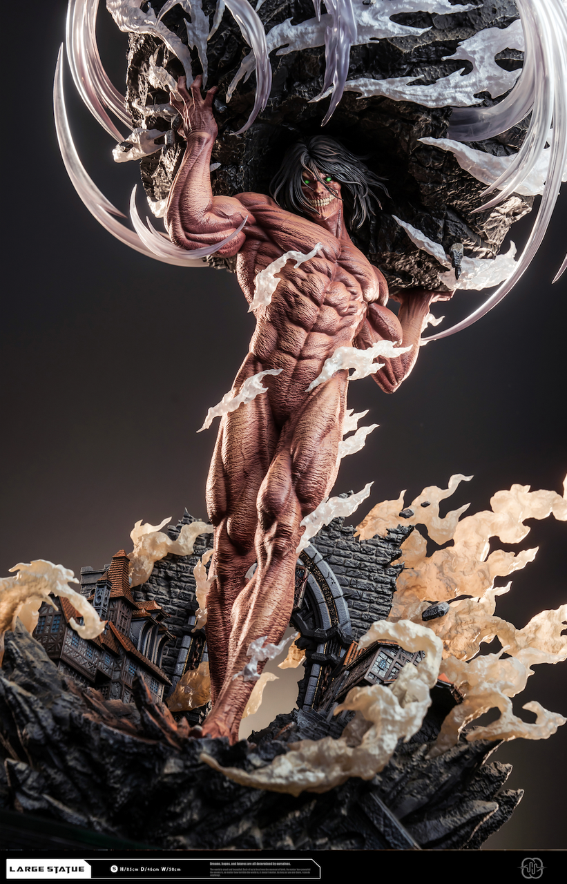 Attack on Titan - Eren Titan | Resin Statue | by Hertz Studio
