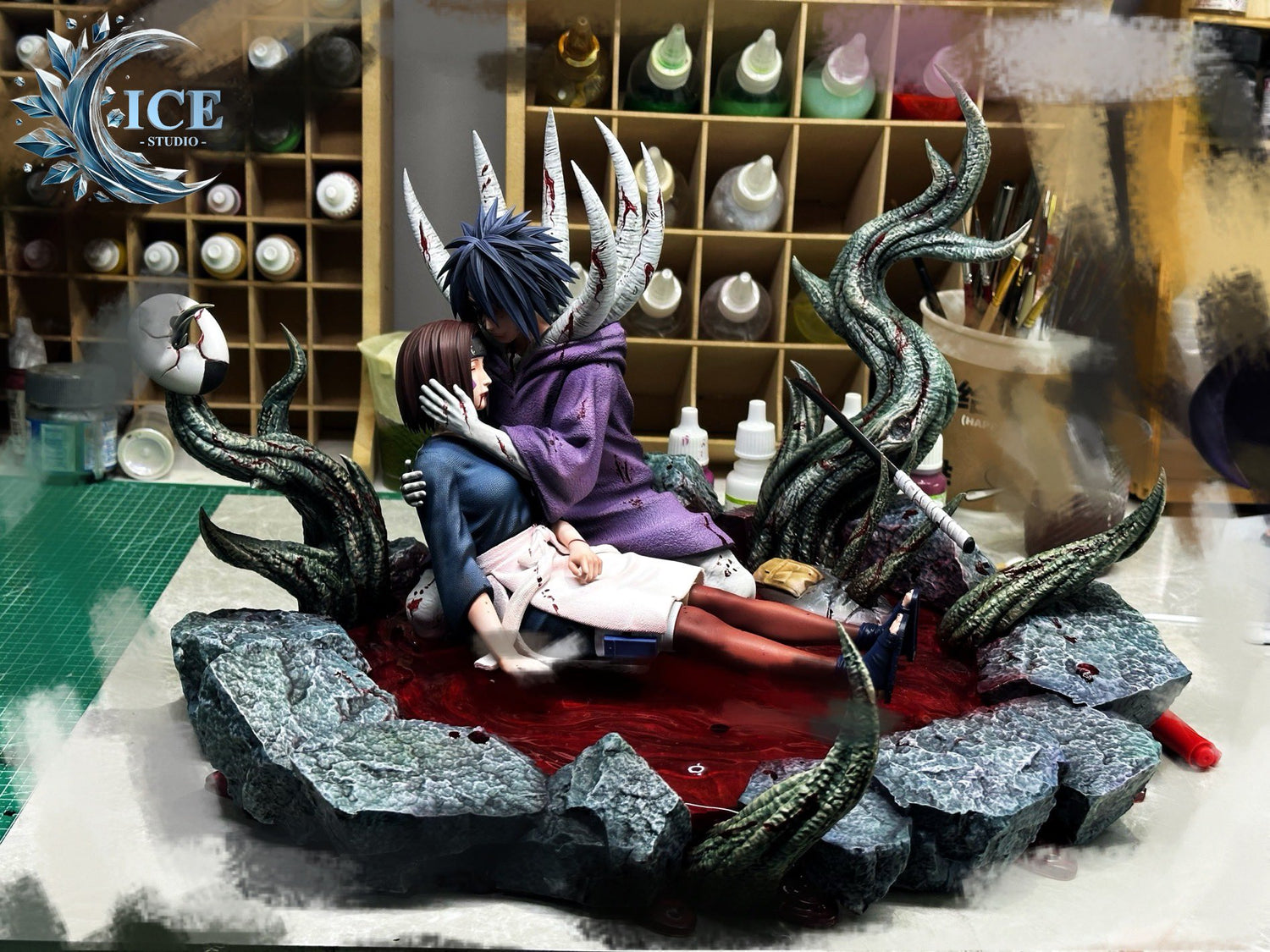 Naruto - Obito & Rin | 1:7 Resin Statue | von ICE Studio