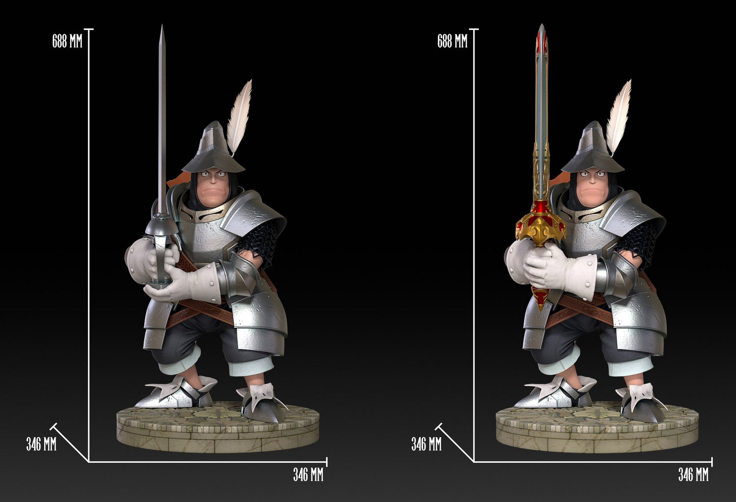 Final Fantasy - Steiner | 1:4 Resin Statue | by Solar Studio