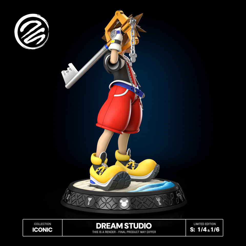 Kingdom Hearts - Sora | 1:6/1:4 Resin Statue | by Dream Studio