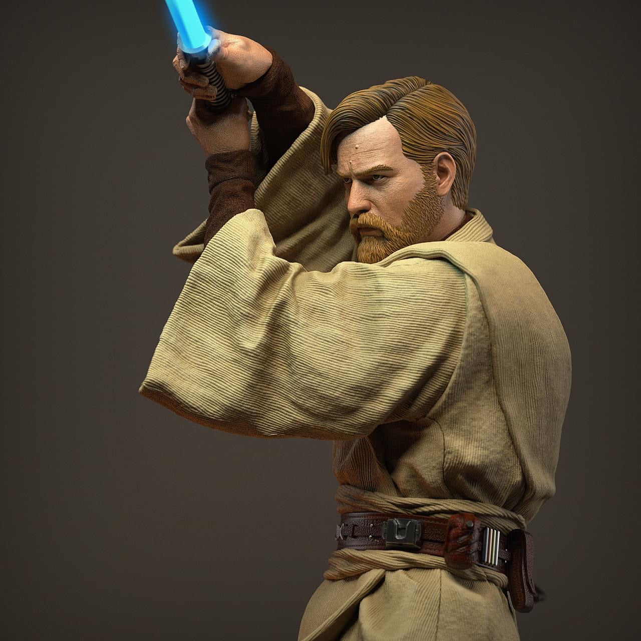 Star Wars - Anakin Skywalker vs Obi-Wan | 1:4 Resin Statue | von MFA Collectibles