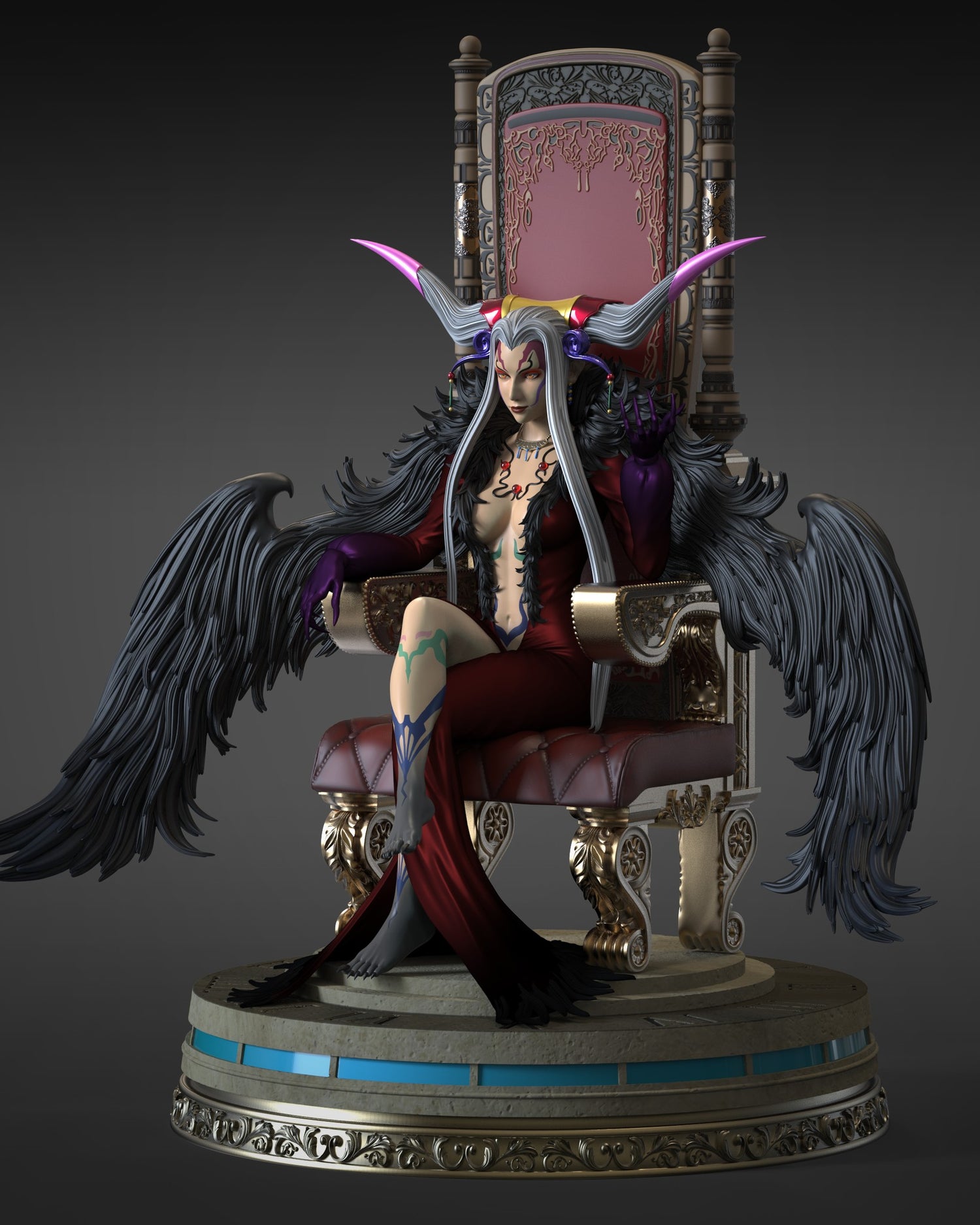 Final Fantasy - Ultimecia | 1:4 Resin Statue | by Solar Studio