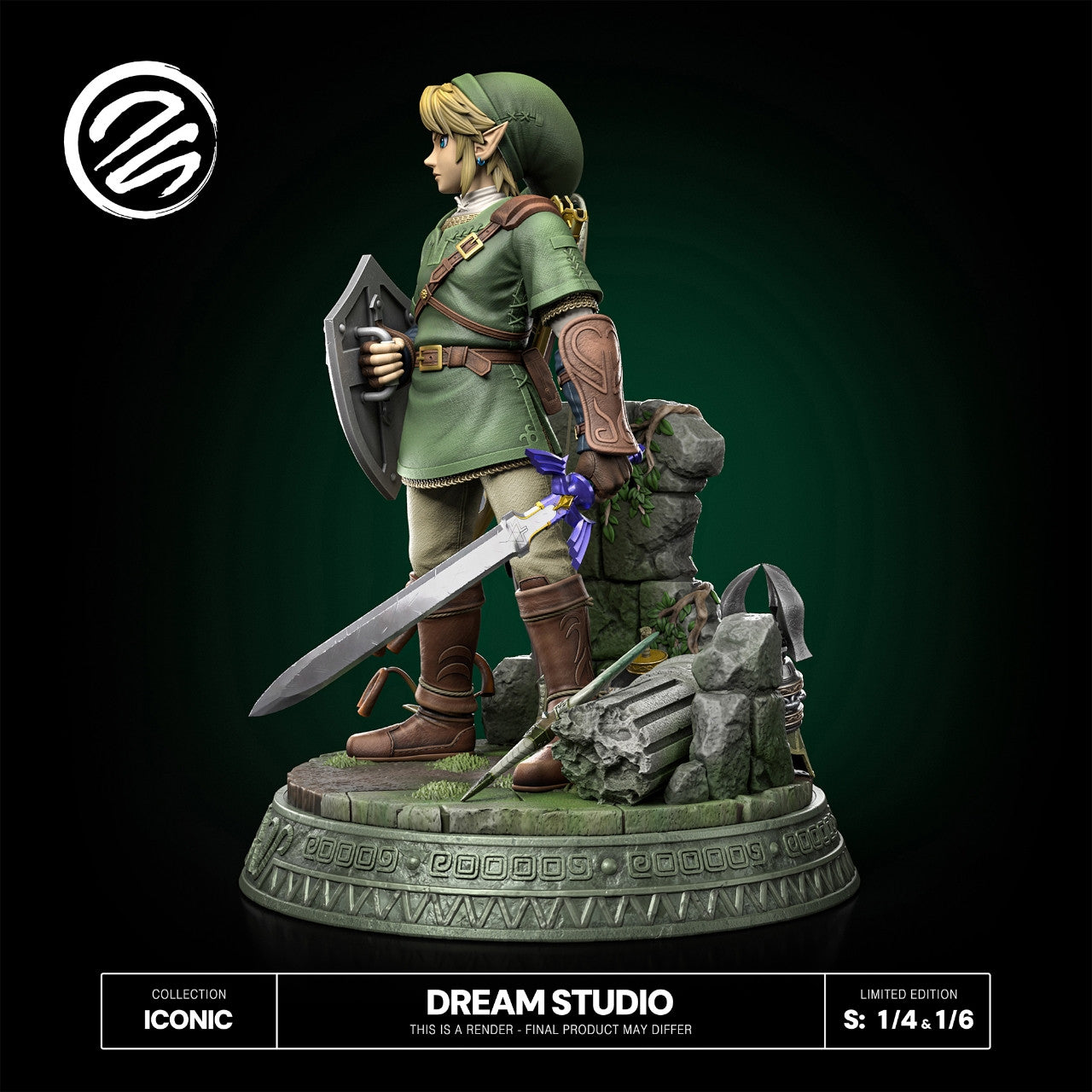 Legend of Zelda - Link | 1:4/1:6 Resin Statue | by Dream Studio