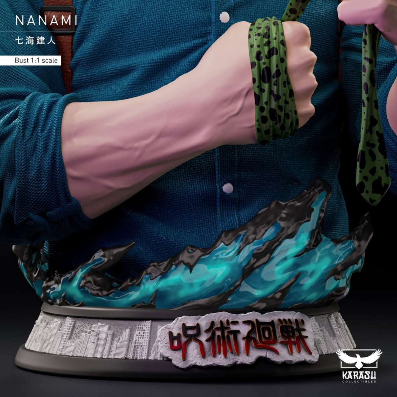 Jujutsju Kaisen - Nanami Kento | 1:1/1:2 Resin Bust | by Karasu Collectibles