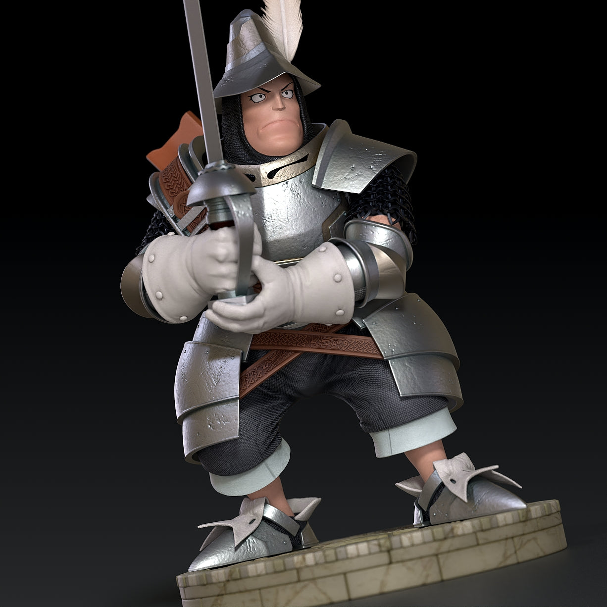 Final Fantasy - Steiner | 1:4 Resin Statue | by Solar Studio